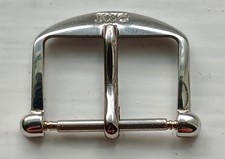 Vintage IWC Watch Strap/Band Buckle Stainless Steel 16mm Opening Ca. 1990 picture
