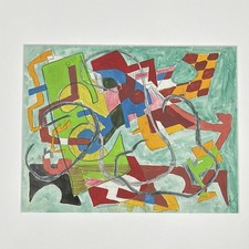 Rolph Scarlett (Canadian-American, 1889–1984), abstract composition picture
