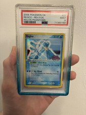 2006 POKEMON EX HOLON PHANTOMS REGICE #27/110 REVERSE STAMPED FOIL PSA 9 picture