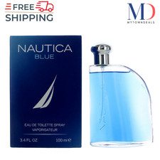 Nautica Blue Cologne Spray for Men 3.4 oz EDT - Brand New Box picture