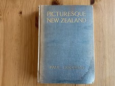 Picturesque New Zealand Paul Gooding 1913 Houghton Mifflin Illustrated Antique picture