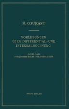 Vorlesungen Über Differential- Und Integralrechnung: Erster Band: Funktionen... picture