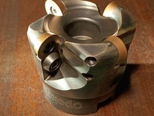 Pokolm 66MM RDMT1604MOTN Corner Radius Profile Face Mill (4) New ZimiCNC Inserts picture