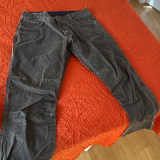 Kuhl Men’s Gray Cotton Twill Pants Regular Fit Straight Leg 34W 5-Pocket picture