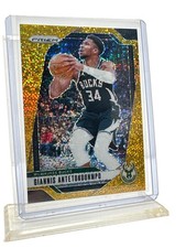 2024-25 Panini Prizm - Giannis Antetokounmpo #85 Gold Sparkle Prizm /24 Bucks 🔥 picture