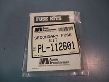ACME Transformer Secondary Fuse Kit PL-112601 NEW LOT OF 7 picture
