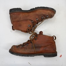 Vintage Danner Mountain Trail 1851 Hiking Boots Brown Leather USA Vibram 11.5 EE picture