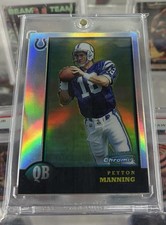 1998 Bowman Chrome Preview Peyton Manning #1 Refractor (RC) picture