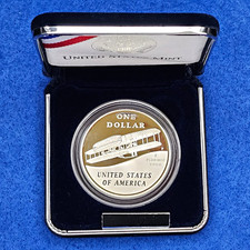 2003-P Philadelphia Proof $1 First Flight Centennial Wright Brothers Silver .900 picture
