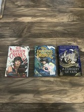 A Forgery of Fate, Promise Dragon, Six Crane by Elizabeth Lim Hardcover Book Set picture