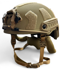 Coyote Brown Level IIIA FAST High Cut UHMW-PE Military Combat Bulletproof Helmet picture