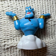 Disney Aladdin Genie Blue Figurine - Vintage Character Collectible Disney picture