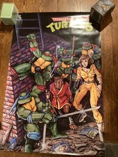 T.M.N.T Teenage Mutant Ninja Turtles 1988 Poster 216 April O'Neal PB2 VF Unhung picture