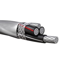 2-2-2-4 Aluminum SER Service Entrance Cable (100 Amp) 600V Length 50ft to 1000ft picture