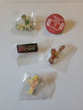 NEW Mario Tennis Aces E3 2018 Promo Pin Set Mario Luigi Peach Nintendo Switch LE picture