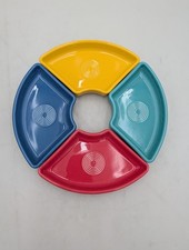Fiesta Ware Entertainment Set, Colorful Trays & Bowl, Dishwasher Safe picture
