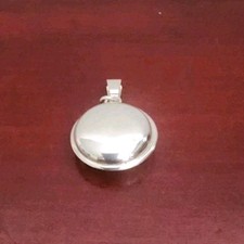 VINTAGE LUNT 1179 STERLING SILVER BABY RATTLE. 1.2
