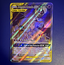 Pokemon TCG Solgaleo & Lunala GX Sm-Cosmic Eclipse Ultra Rare Full Art Holo picture