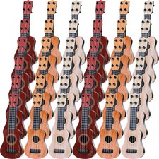 Lenwen 12 Pcs Kids Ukulele Guitar 10 Inch 4 Strings for Toddler Beginner picture