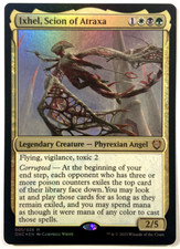 MTG Ixhel, Scion of Atraxa * FOIL* Phyrexia: All Will Be One Commander 001 NM picture