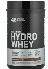 Optimum Nutrition Platinum HydroWhey Protein Powder Turbo Chocolate 1.8 lb NEW picture