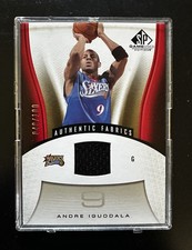 Upper Deck 2006-07 SP Game Used Andre Iguodala 76ers Gold #174 /100 MEM picture