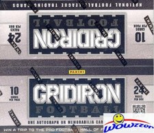 2012 Panini Gridiron Football Factory Sealed 24 Pack Retail Box-AUTOGRAPH/MEM  picture