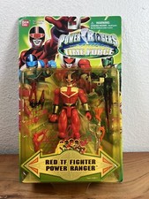Bandai Mighty Morphin Power Rangers Time Force Red TF Fighter Power  -SIGNED picture