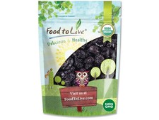 Organic Pitted Prunes - Non-GMO, Kosher, Raw, Vegan - by Food To Live picture