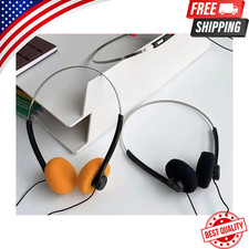 Vintage 80s 90s Headphone Music Mp3 Walkman Portable Wired Small Headphones picture