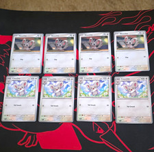 Pokémon Journey Together Minccino/Cinccino 126/159 Regular Non Holo 4x Each  picture