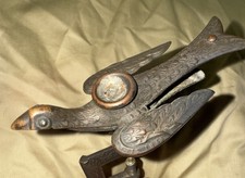 Vintage SEWING BIRD Clamp Tool Patent 1853, Waterman B&H Bradley & Hubbard picture