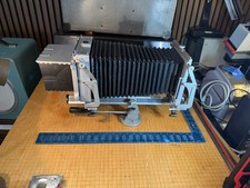 Graflex Graphic View II 4x5 Monorail Large Format Setup w/ 90mm f/6.8 Optar Lens picture