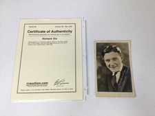 Signed Richard Dix 5.5