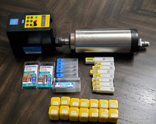 2.2kW 110V CNC Spindle + VFD + ER20 Collet & Cutting Tool Bundle picture