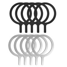 10PCS Magnetic Metal Ring Sticker for MagSafe Wireless Charger Phone Holder picture