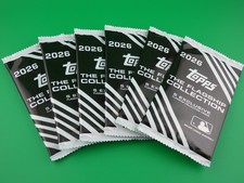 2026 Topps Baseball The Flagship Collection Lot of 6 Factory Sealed 5-Card Packs picture