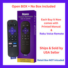 Roku Voice Remote-Compatible with All Roku Models (Channel Shortcuts Vary) picture