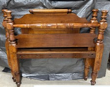 Late 18th/Early 19th C Antique Full Size Maple Rope Bed picture