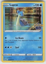 Holo Lapras 023/078 Rare Pokemon GO Near Mint picture