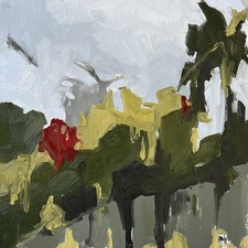 Modern Abstract Landscape One of Kind Fine Art Signed Oil Painting picture