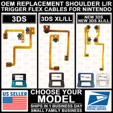 OEM Shoulder Trigger Button Left Right Flex Cable for Nintendo New/3DS/XL/LL picture