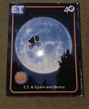 NECA E.T The Extra-Terrestrial 40th Anniversary Elliott and E.T. on Bicycle picture