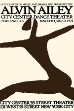 Alvin Ailey 1974 Vintage Dance Theater Poster Print picture