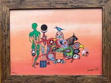 Jonathan Winters “The Thoughts Of A Matador” Signed #144/150 Giclée On Canvas  picture