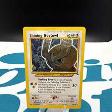 Pokémon TCG Shining Noctowl 110/105 Neo Destiny Unlimited ENG 60 HP Holo picture