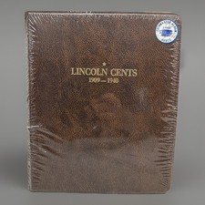New HARCO Coinmaster Album Lincoln Cents Pennies 1909-1940 Sealed Dead Stock NOS picture