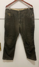 KUHL Easy Ryder Pants Vintage Patina Dye Mens 36x27 Brown Canvas Rydr Gorpcore picture