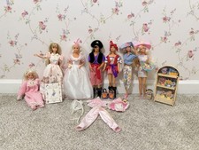 Beautiful lot of vintage Barbies picture