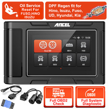Full System Heavy Duty Truck Scanner OBD2 DPF Regen Tool for ISUZU HINO UD FUSO picture